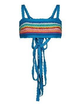 Alanui Top bralette blu
