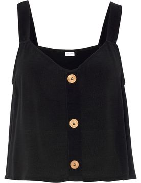 VIVANCE Top capuchino / negro