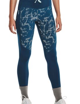 Ua outrun the cold tight ii malla larga running mujer Azul (XL)