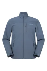 Grasmere Mens Water-Resistant Softshell Jacket - Blue - Blue - Size: XS
