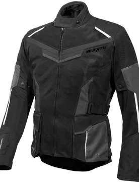 Giubbotto Moto Degrees SD-JT70 ATACAMA Nero Grigio B taglia 3X - Seventy - FashionsVida