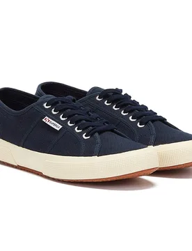 Womens Navy 2750 Cotu Trainers Rubber - Size Uk 6.5 - Superga - FashionsVida