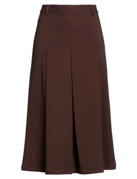 Midi-Rock Damen Braun XS Damen