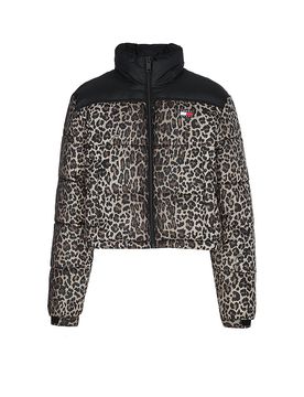 Chaqueta acolchada marrón M