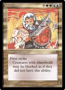 Gosta Dirk Legends - Magic: The Gathering - FashionsVida