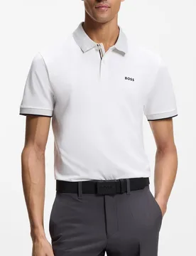 Polo técnico manga corta de hombre - Boss - FashionsVida