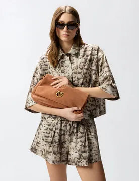 CLICK SOFT HORIZONTAL HANDLE CLASSIC A0F6 SS26 - PINKO - FashionsVida