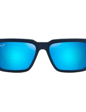 Occhiali Da Sole Polarizzati Kahiko Matte Dark Blue Blue Hawaii/CAT3