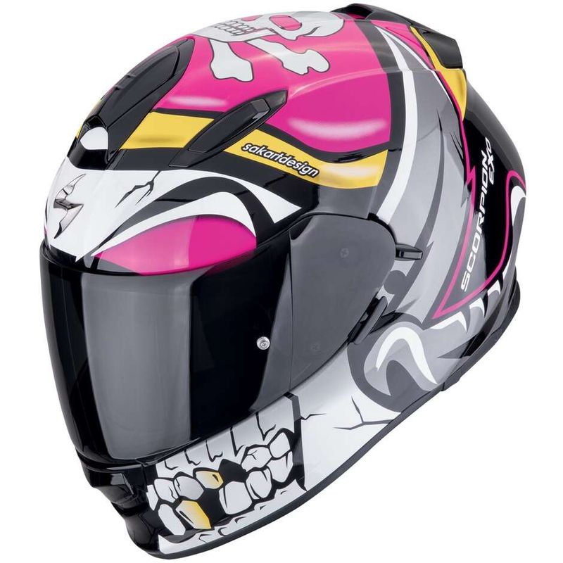 Casco Moto Integrale EXO-491 PIRATE Rosa taglia S