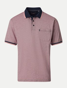 Casamoda Basic Poloshirt Rot L