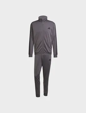 TUTA FULL ZIP BASIC 3 STRISCE TRICOT S - Adidas - FashionsVida