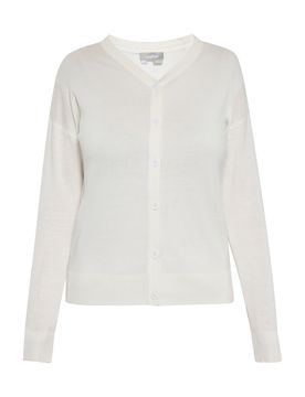 Usha Cárdigan blanco lana