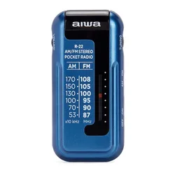 Radio Portable R-22bw Blue One Size unisex
