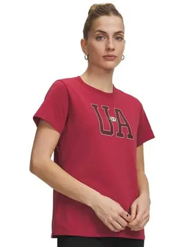 T-shirt à Manches Courtes Icon Fleece Graphc Red / Vintage Maroon M - Under armour - FashionsVida