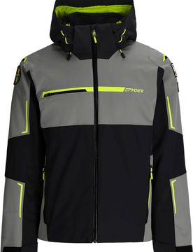 Warme Skijacke aus Primaloft® Titan Jacket Black für Herren Größe M schwarz