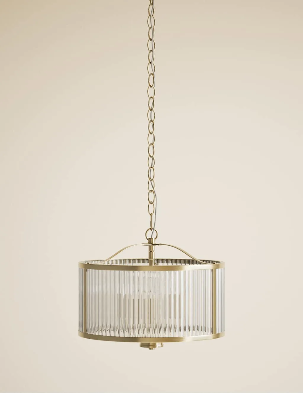 Monroe Pendant Light Antique Brass - M&S - FashionsVida