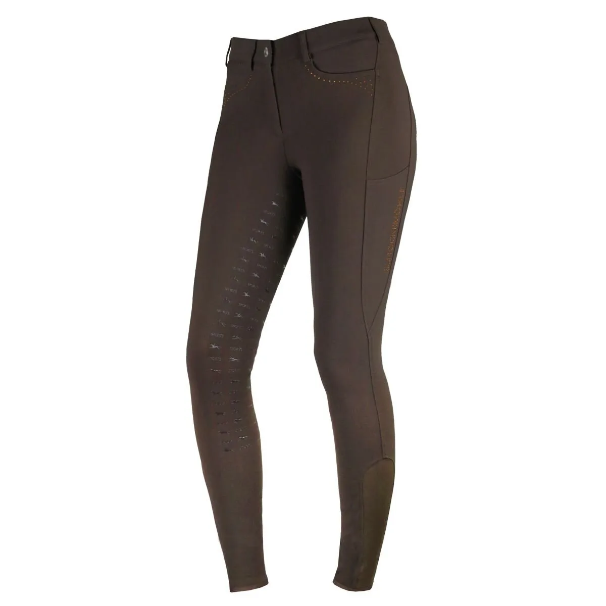 Schockemöhle Damen Reithose VICTORY FS dark brown 34 - Schockemohle - FashionsVida
