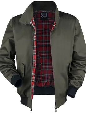 Übergangsjacke für Männer khaki "Larger Than Life Bomber Jacket" von - Männer - male - RED by EMP - FashionsVida