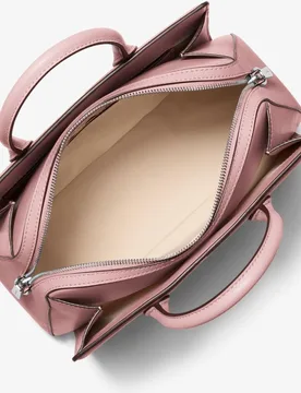 Bandolera de mujer satchel Laila de piel - MICHAEL Michael Kors - FashionsVida