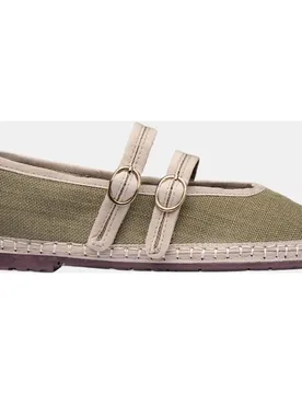 Merceditas de mujer en terciopelo - Flabelus - FashionsVida