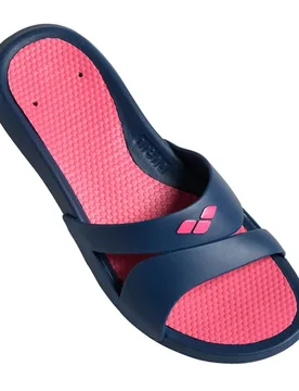 Nina Slides Navy / Magenta UK 6.5 Women - Arena - FashionsVida