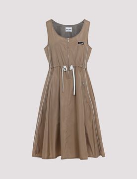 Miu Miu Women's Mini Silk Dress