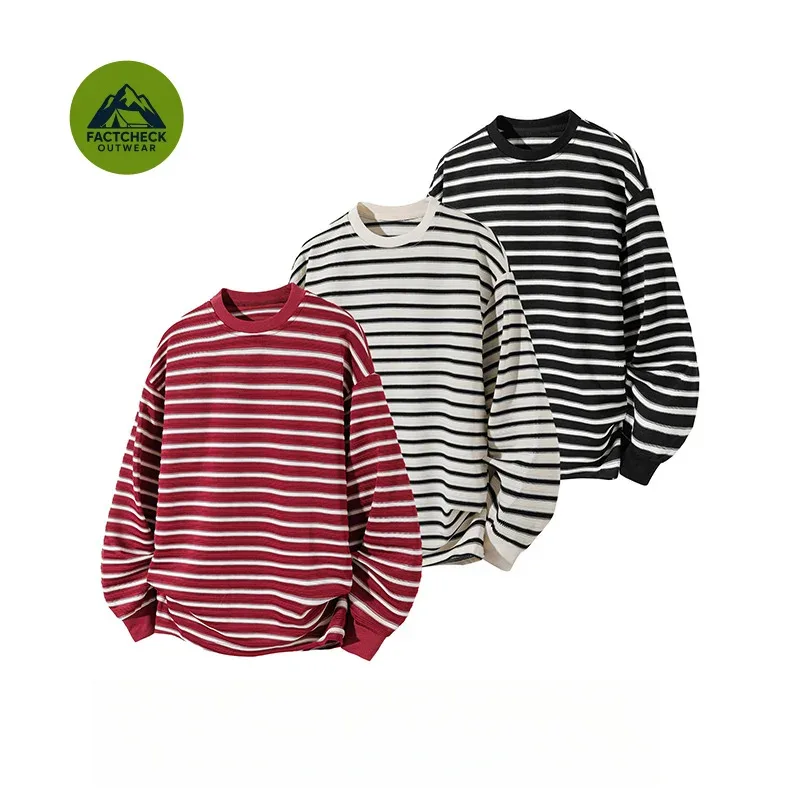 FACTCHECK High Quality EU US Size Striped long sleevesTShirt - Aliexpress - FashionsVida