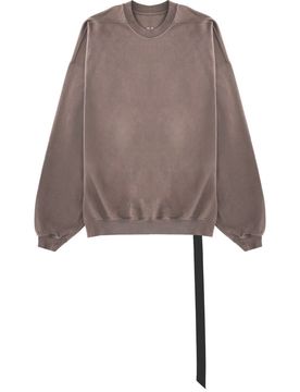 High Neck Cotton Sweatshirt - One Size