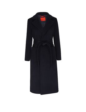 Wollmantel RUNAWAY dunkelblau 32 damen