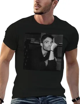 Ed Westwick T-Shirt t shirt man casual mens graphic t shirts man t shirt cotton T-shirt - Aliexpress - FashionsVida