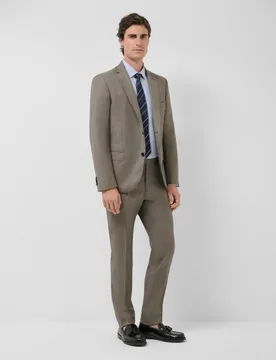 Traje half canvas slim fit lana - Roberto Verino - FashionsVida