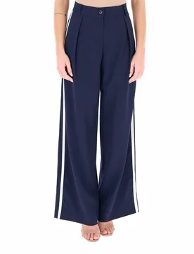 Pantalone a palazzo BLU NAVY 44 - Diana Gallesi - FashionsVida