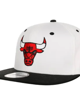 Fifty NBA Properties Bulls Logo Cap by - white - Herren - Size: S/M (54-57 cm) - New era - FashionsVida