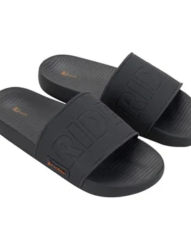 Grid Slides Grey / Grey / Orange UK 8 Men - Rider - FashionsVida