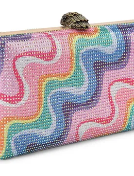 Bolso de mano rígido estampado con cristales - Kurt Geiger - FashionsVida