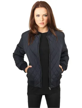 Urban Classics Parka Diamond Navy L - Urban classics - FashionsVida