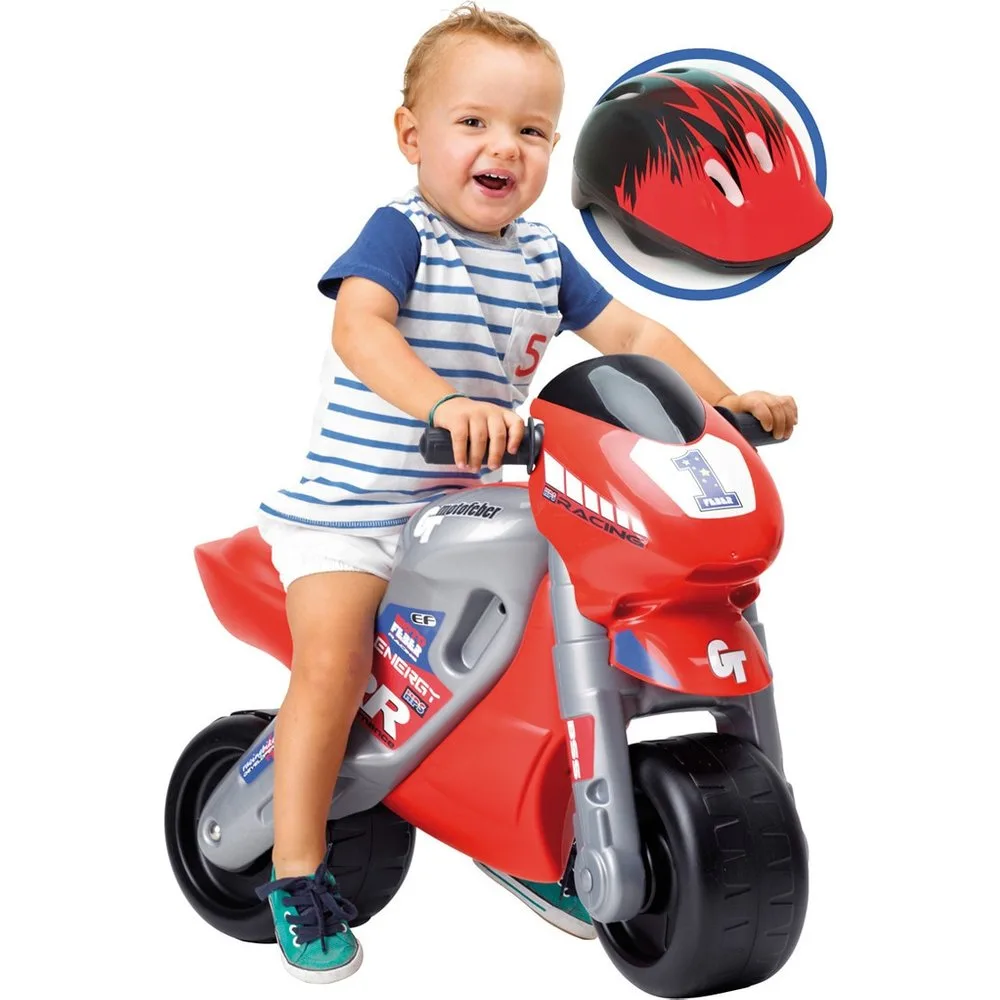 Correpasillos racing con casco - Feber - FashionsVida
