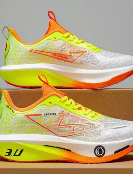 Zapatillas de running para hombre, zapatillas deportivas casuales para hombre y mujer, adecuadas para carretera al aire libre, maratón, entrenamiento - Shein - FashionsVida