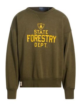 Sudadera Hombre Verde militar L,S,XL Hombre