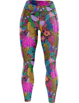 Womens Cheetahs Always Win Leggings - - Size: XS - happystride - FashionsVida