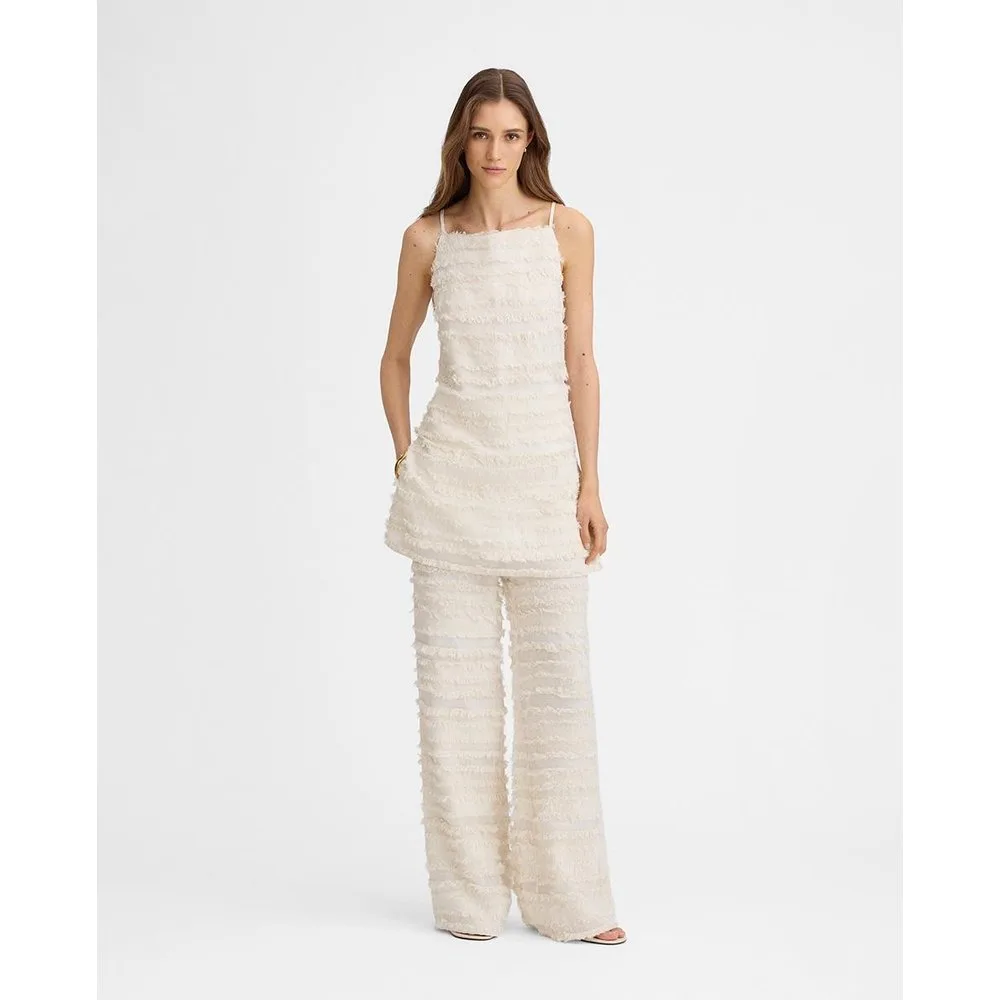 Pantalón de mujer textura - Simorra - FashionsVida