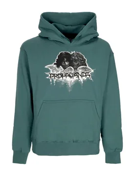Felpa Cappuccio Uomo Innocent Hoodie Forest Green - Propaganda - FashionsVida