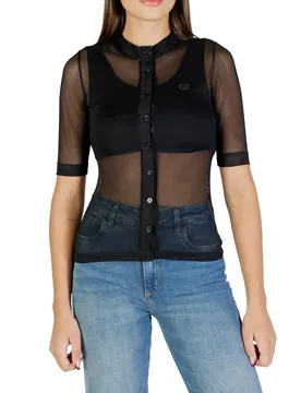 COLCCI Damen Bluse Schwarz 495267