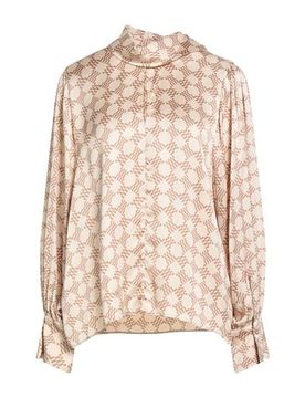 Top Mujer Beige 36,38,42,44 Mujer