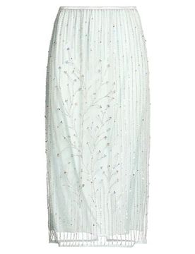 Midi-Rock Damen Himmelblau 2 Damen