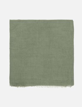 Misako Basic plain scarf ED. Green