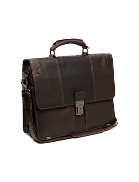 Bolso de cuero - Maletín STUTTGART 14 marrón