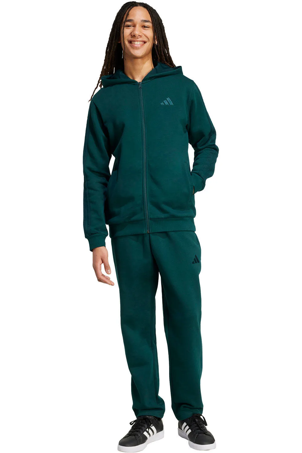 Stripes chándal hombre Verde (XL) - Adidas - FashionsVida