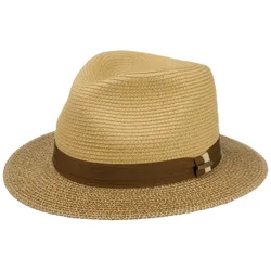 Twotone Toyo Traveller Viscose Hat by - nature-brown - Female - Size: XXL (62-63 cm)