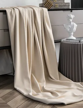 Pieza Cortina opaca de unicolor de rayón moderno, diseño de bolsillo para barra para sala de estar y dormitorio - Cortina traslúcida y con filtro d - Shein - FashionsVida